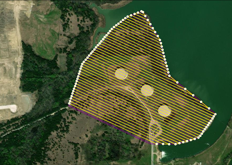 Aerial mapping example